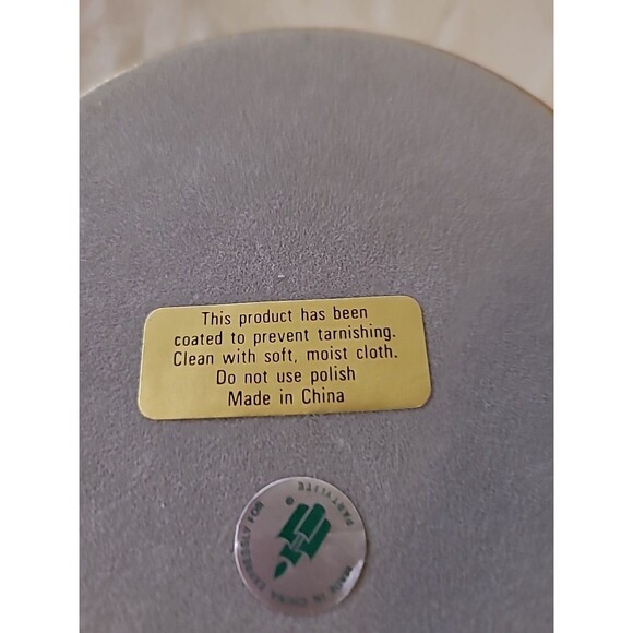 Partylight Brass Coated Tapered Candle Holder Base ONLY - Picture 6 of 7